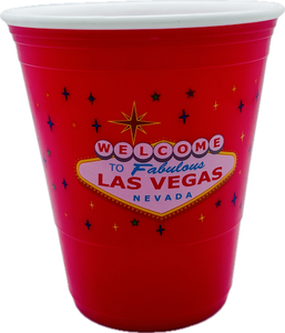 Welcome to Fabulous Las Vegas Sign Plastic Cups