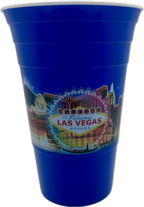 Las Vegas Landmark Plastic Cups