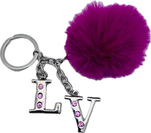 Las Vegas Pom Pom Keychain