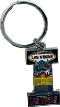 Las Vegas Landmarks Initial Keychain