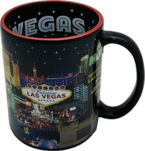 Las Vegas Vibrant Strip Jumbo Mug (20 oz)