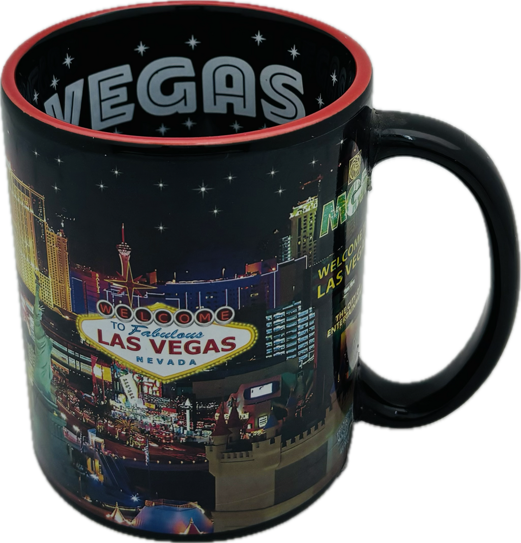 Las Vegas Vibrant Strip Jumbo Mug (20 oz)