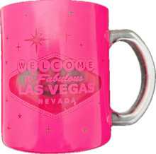 Las Vegas Welcome Sign Transparent - 11 oz - Glass Mug