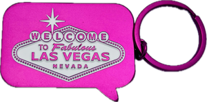 #Bitch Las Vegas Keychain