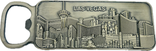 Las Vegas Landmark Bottle Opener