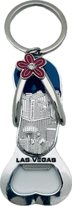 Flip Flop Las Vegas Bottle Opener Key Chain