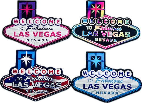 Welcome to Fabulous Las Vegas Sign Multi-Foil Magnet