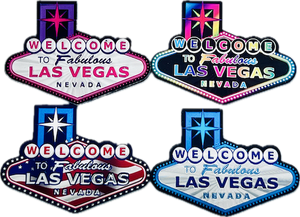 Welcome to Fabulous Las Vegas Sign Multi-Foil Magnet