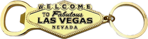 Las Vegas Sign Bottle Opener Keychain