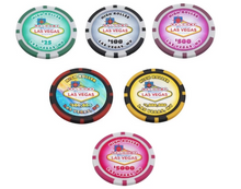 Las Vegas High Roller Poker Chip Magnet