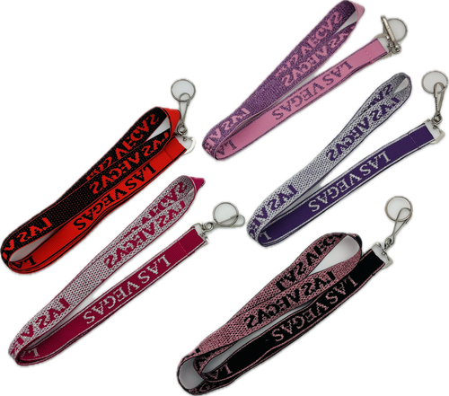 Las Vegas Embroidered Lanyards