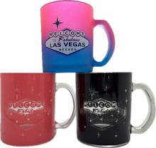 Las Vegas Welcome Sign Transparent - 11 oz - Glass Mug