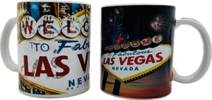 Welcome To Las Vegas Sign - 11 oz - Ceramic Mug