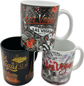 Las Vegas City Life Themed Mugs