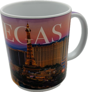 Las Vegas Sunset Skyline - 11 oz - Ceramic Mug