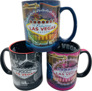 3D Las Vegas Sign 20 oz Mug