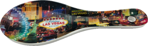 Las Vegas Strip and Welcome Sign Spoon Rest