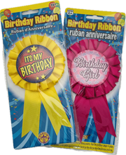 Birthday Ribbons