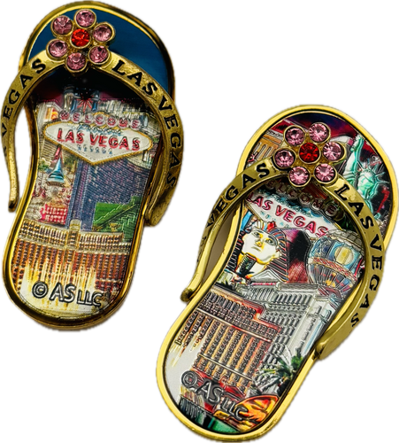 Vegas Flip-Flop Magnets
