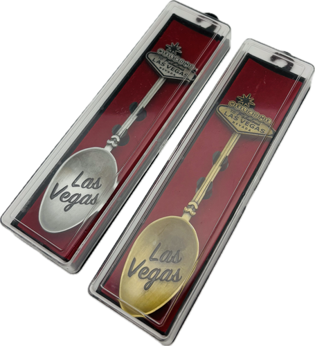 Las Vegas Metal Souvenir Spoon