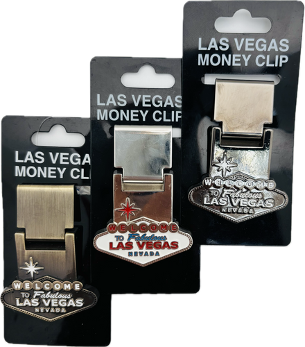 Las Vegas Welcome Sign Money Clips