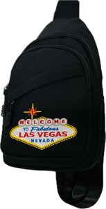 Cross BodySling Bag w/ Las Vegas Welcome Sign