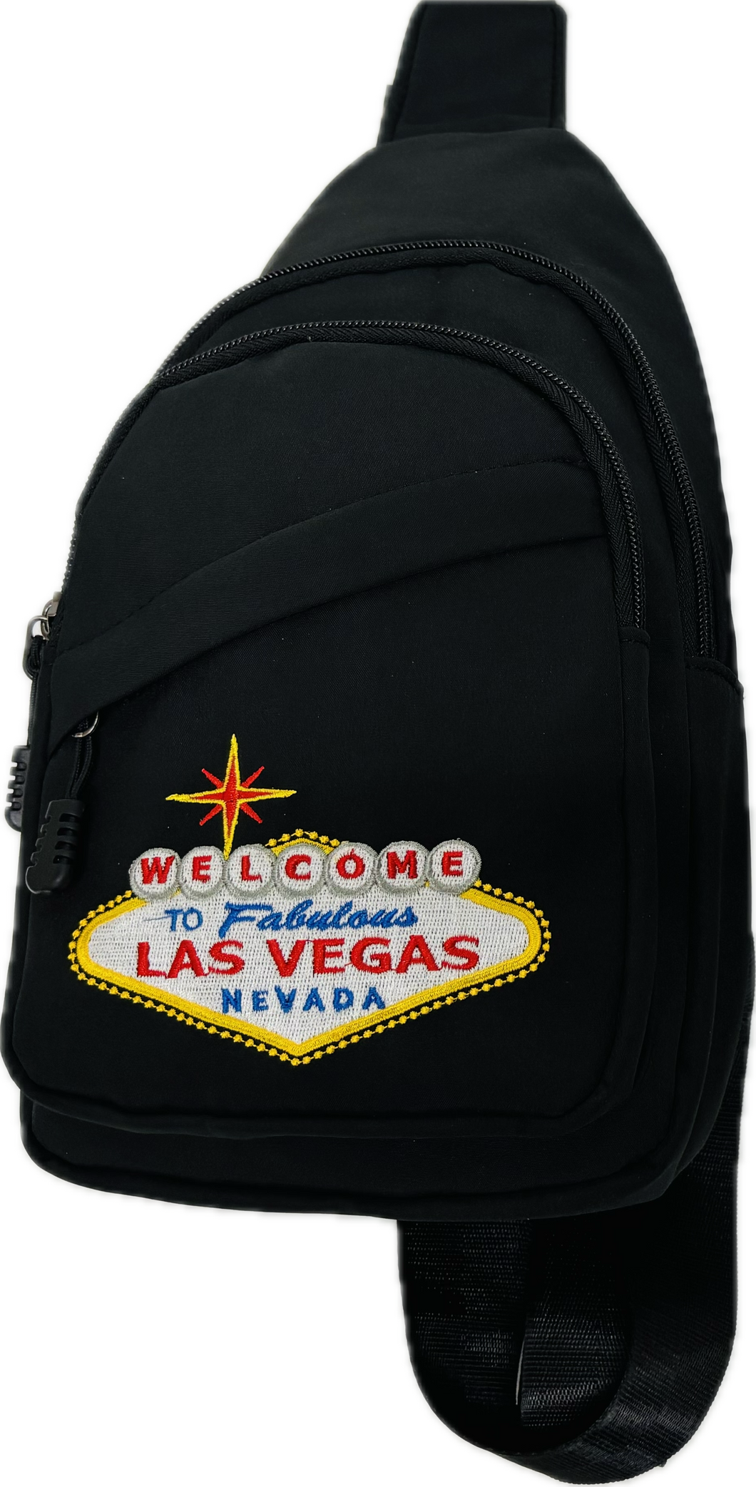 Cross BodySling Bag w/ Las Vegas Welcome Sign