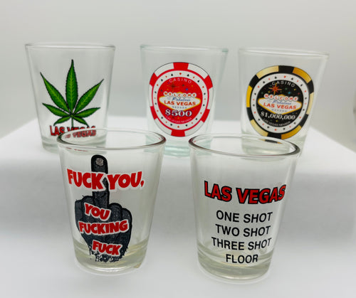 Las Vegas Themed Shot Glass