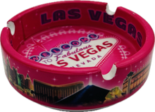 Las Vegas Sign and Skyline Themed Ashtray