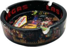 Las Vegas Sign and Skyline Themed Ashtray