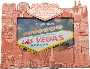 Las Vegas 3D Metal Picture Frames