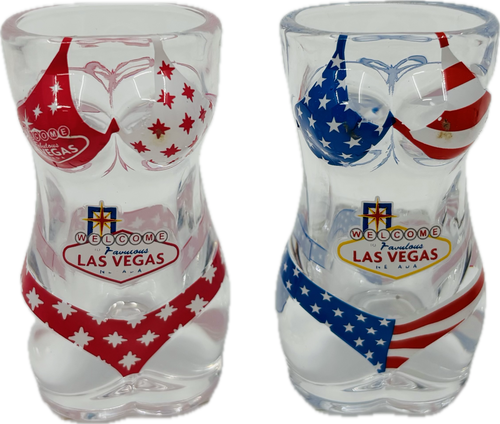 Las Vegas Bikini Shot Glass
