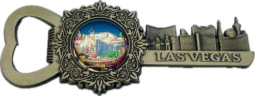 Las Vegas Key to the City Bottle Opener