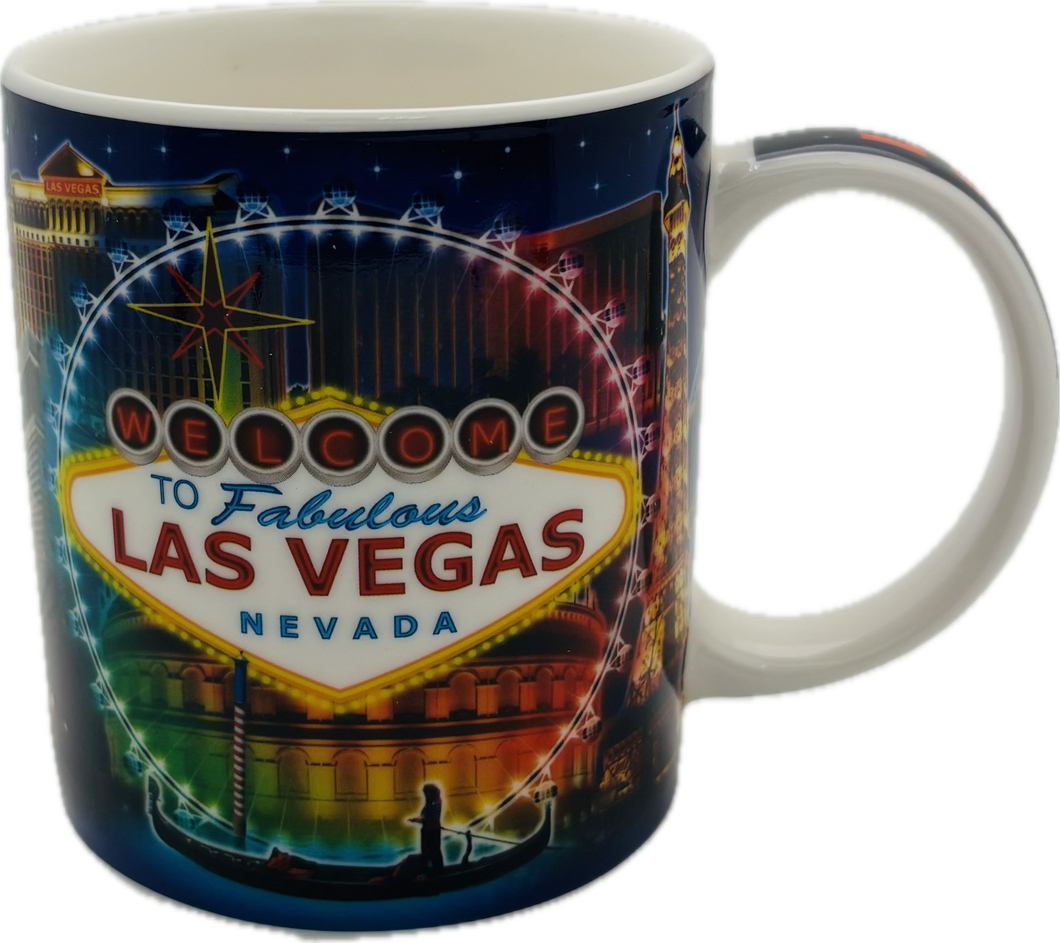 Las Vegas Landmark 11 oz Souvenir Mug