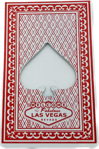 Las Vegas Card Bottle Opener