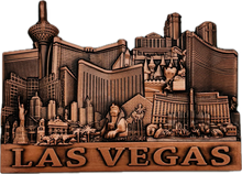 Las Vegas 3D-Designed Metal Magnet