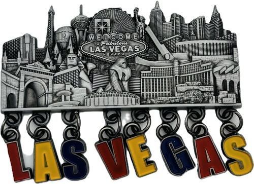 Las Vegas 3D Designed Landmark Magnet