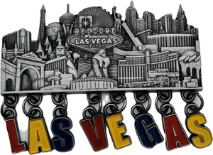 Las Vegas 3D Designed Landmark Magnet