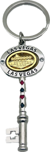 Las Vegas City Key Key Chain