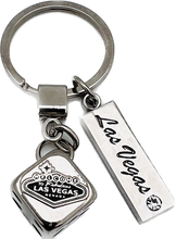 Las Vegas Dice Key Chain w/ Tag