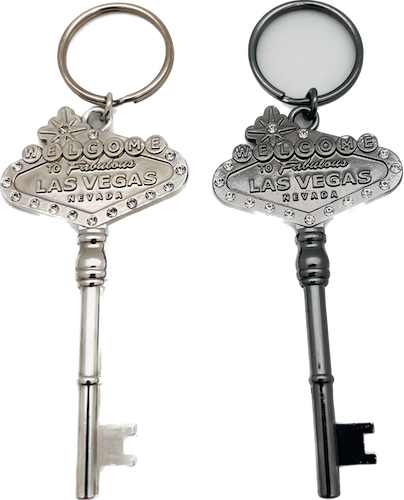 Las Vegas Key to the City Keychain