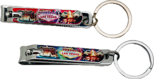 Las Vegas Landmark Nail Clippers Key Chain