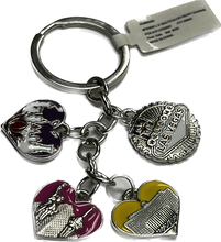 Las Vegas Heart Charm Key Chain