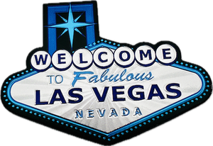 Welcome to Fabulous Las Vegas Sign Multi-Foil Magnet