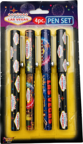 Las Vegas 4-Pack Pen Set