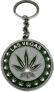 Las Vegas Marijuana Medallion Key-Chain