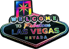 Welcome to Fabulous Las Vegas Sign Multi-Foil Magnet