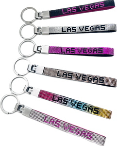 Las Vegas Rhinestone Key Chain