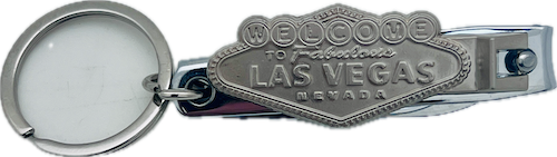 Welcome to Fabulous Las Vegas Sign Nail Clipper Key Chain