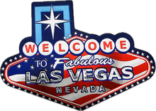 Welcome to Fabulous Las Vegas Sign Multi-Foil Magnet